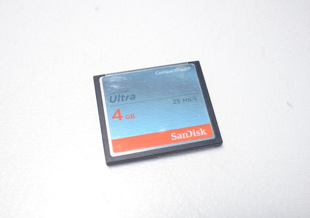 4GB SanDisk Ultra CF Card