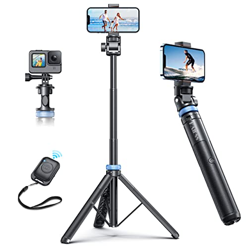 Kaiess 62" Selfie Stick Tripod with Remote