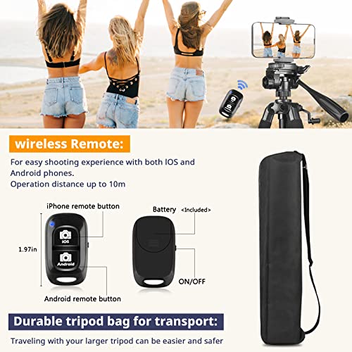 67 Inch Tripod for Pentax Camera Photography