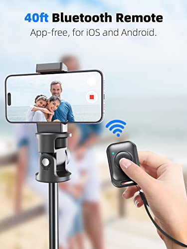 Kaiess 62" Selfie Stick Tripod with Remote