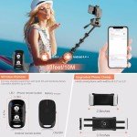 Versatile 67" Tripod with Remote & Phone Holder