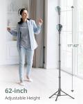 Sensyne 62" Phone Tripod & Selfie Stick Combo