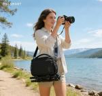 Pentax Camera Bag with Tripod Holder, Waterproof Black