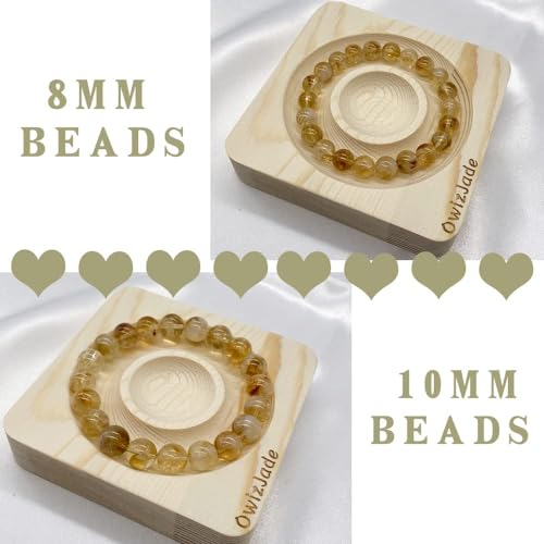 Citrine Solar Plexus Chakra Bracelets for Women and Men