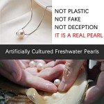 Sterling Silver Pearl Necklace for Mother-in-Law