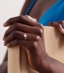 DOLIOX Moonstone Ring in Sterling Silver for Her