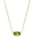 Kendra Scott Gold-Plated Peridot Pendant Necklace