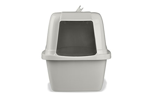 Hooded Cat Litter Box with Odor Control