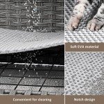 Stylish Cat Litter Box Enclosure with Soft Mat