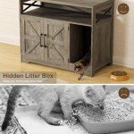 Halitaa Cat Litter Box Enclosure and Furniture