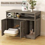 Halitaa Cat Litter Box Enclosure and Furniture