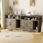 Halitaa Cat Litter Box Enclosure and Furniture