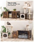 Multipurpose Cat Litter Box Enclosure & Tree