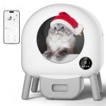 Extra Large Self-Cleaning Litter Box with App Control