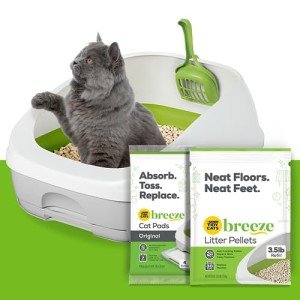 Purina Tidy Cats BREEZE Litter Box Starter Kit