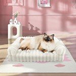 Chicute Waterproof Orthopedic Cat Sofa Bed 24"x18