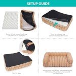Chicute Waterproof Orthopedic Cat Sofa Bed 24"x18