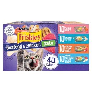 Friskies Seafood & Chicken Wet Cat Food Variety Pack