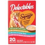 Delectables Catnip Squeeze Up Treats Variety Pack