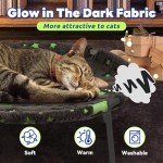 Glow in the Dark Elevated Cat Bed Hammock