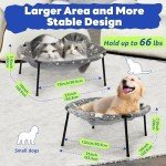 Glow in the Dark Elevated Cat Bed Hammock