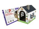 ASPCA Cat Hideaway Playhouse with Scratching Pad