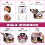 SEKAM Cat House & Scratcher Donut Shop