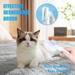 5-Piece Grooming Brush Kit for Long-Haired Cats