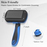 Self-Cleaning Slicker Brush for Cats & Dogs