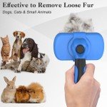 Self-Cleaning Slicker Brush for Cats & Dogs