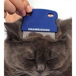GNAWRISHING 4-Piece Cat and Dog Grooming Comb Set