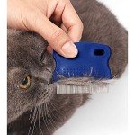GNAWRISHING 4-Piece Cat and Dog Grooming Comb Set