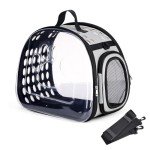 Collapsible Clear Cat Carrier Bag for Travel