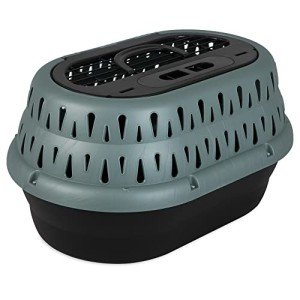 Small Dog & Cat Carrier Plastic Kennel, 19
