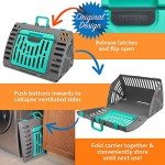 Collapsible Travel Cat Carrier with Waterproof Bed