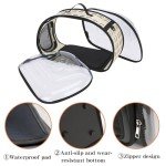Collapsible Clear Cat Carrier Bag for Travel