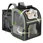 Expandable Cat Backpack Carrier for Hiking and Travel