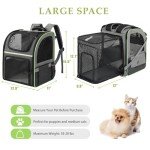 Expandable Cat Backpack Carrier for Hiking and Travel