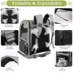 Expandable Cat Backpack Carrier for Hiking and Travel