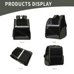 Airline-Approved Cat Backpack Carrier - Dark Green