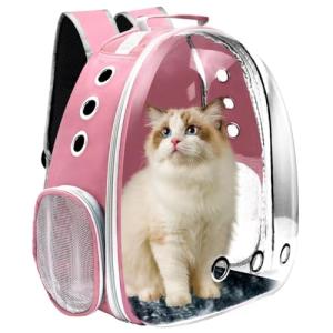 Ventilated Cat Backpack Carrier for Outdoor Adventures