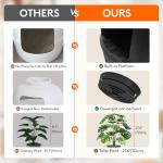 Lifewit Hidden Litter Box with Faux Plant
