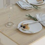 Rolling Kitchen Island Cart with Storage and Drop Leaf