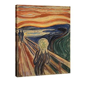 Edward Munch The Scream Canvas Wall Art