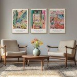Colorful Matisse Wall Art Set – 3 Pieces