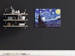 Van Gogh Starry Night Abstract Canvas Wall Art