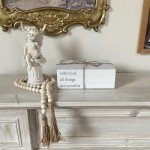 Rustic White Faux Books for Home Decor
