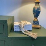 Rustic White Faux Books for Home Decor