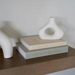 Decorative Linen Book Boxes - Set of 2