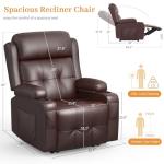 Yolsali Electric Power Oversized Recliner Chair with Massage